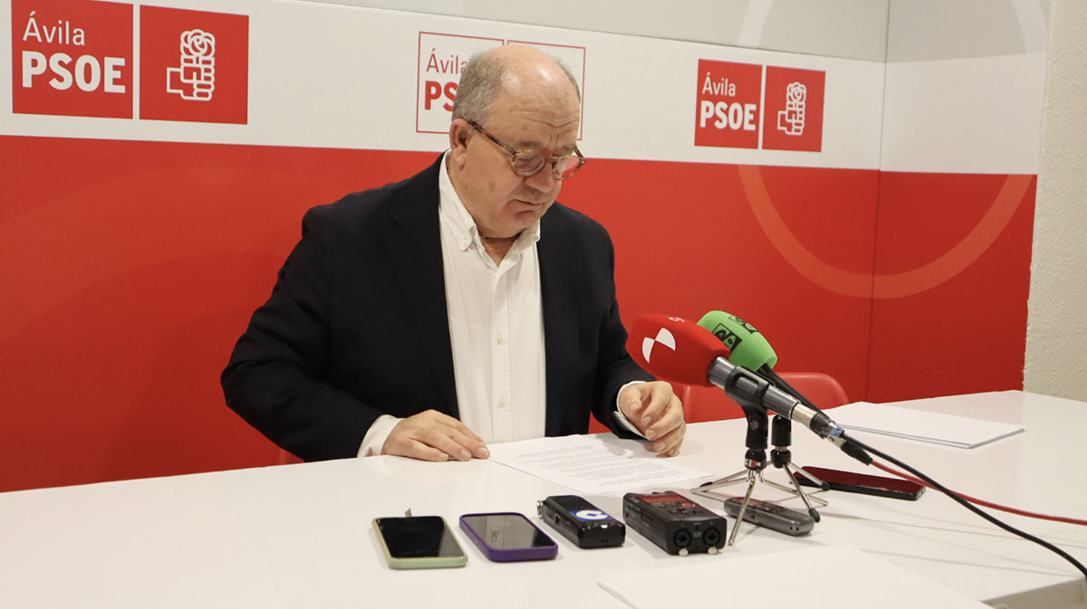 Jesús Caro, secretario general del PSOE en Ávila