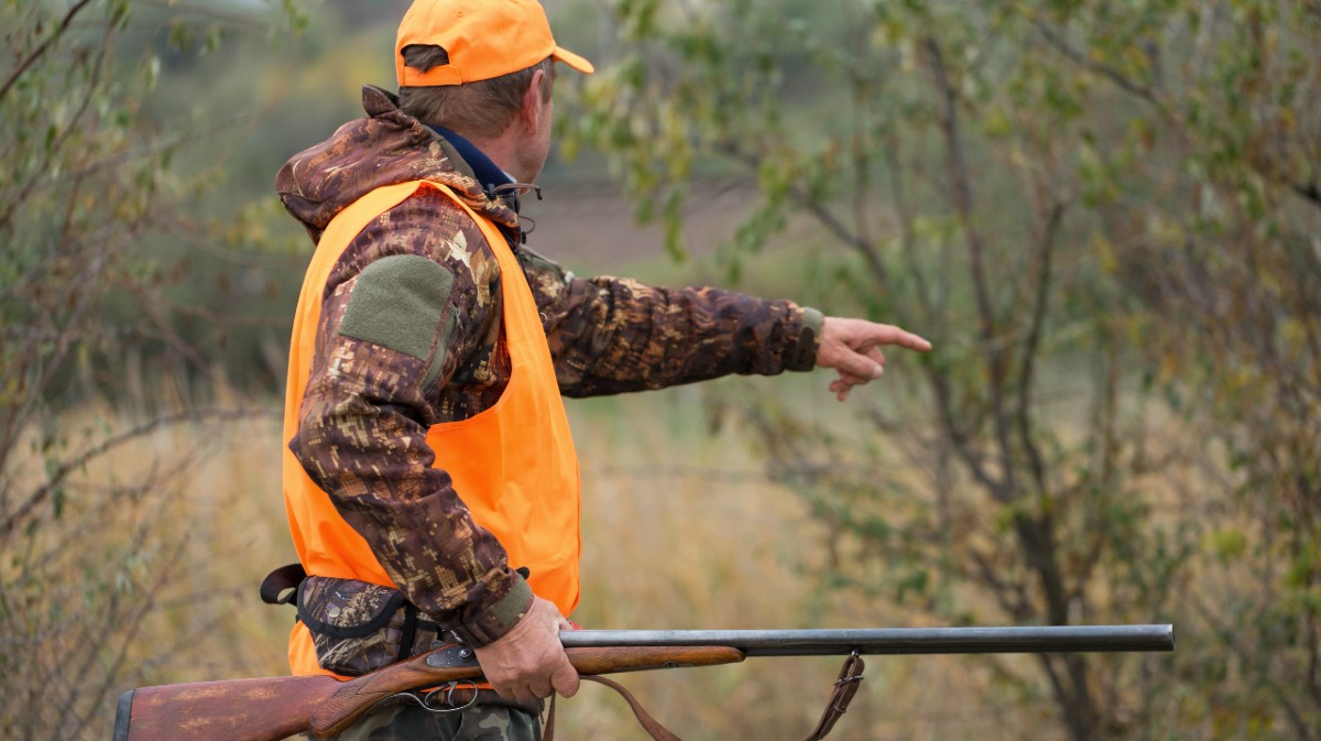 Imagen de archivo de un cazador.