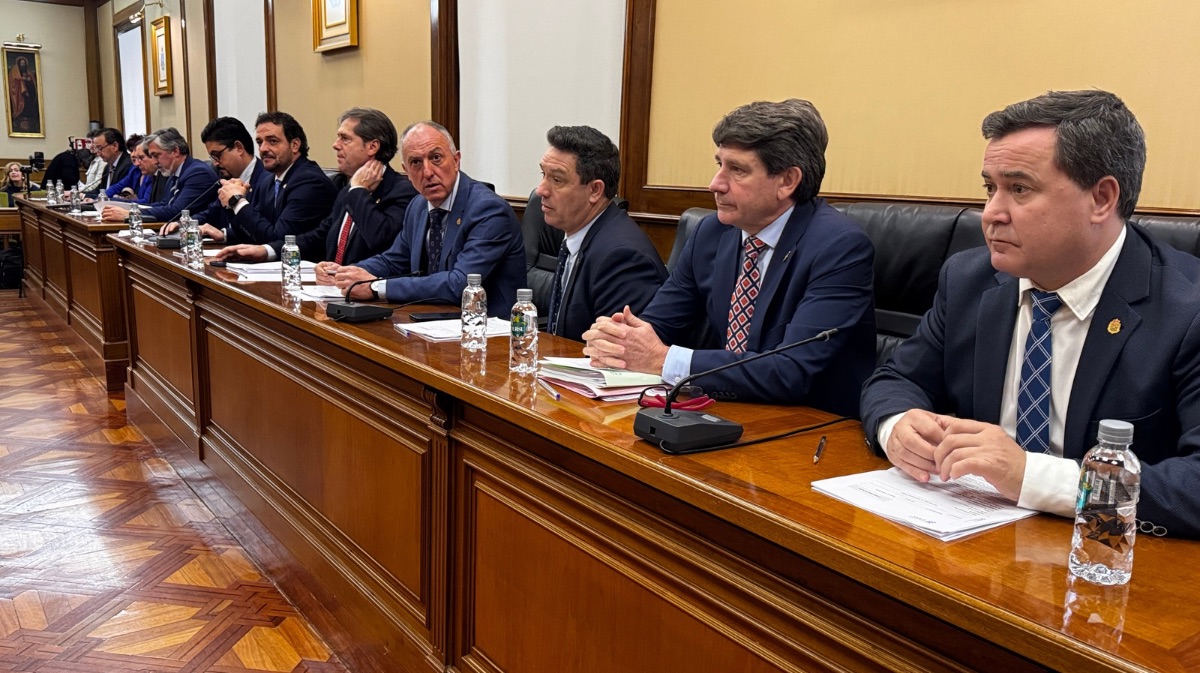 Bancada del PP en el pleno de la Diputaci&oacute;n