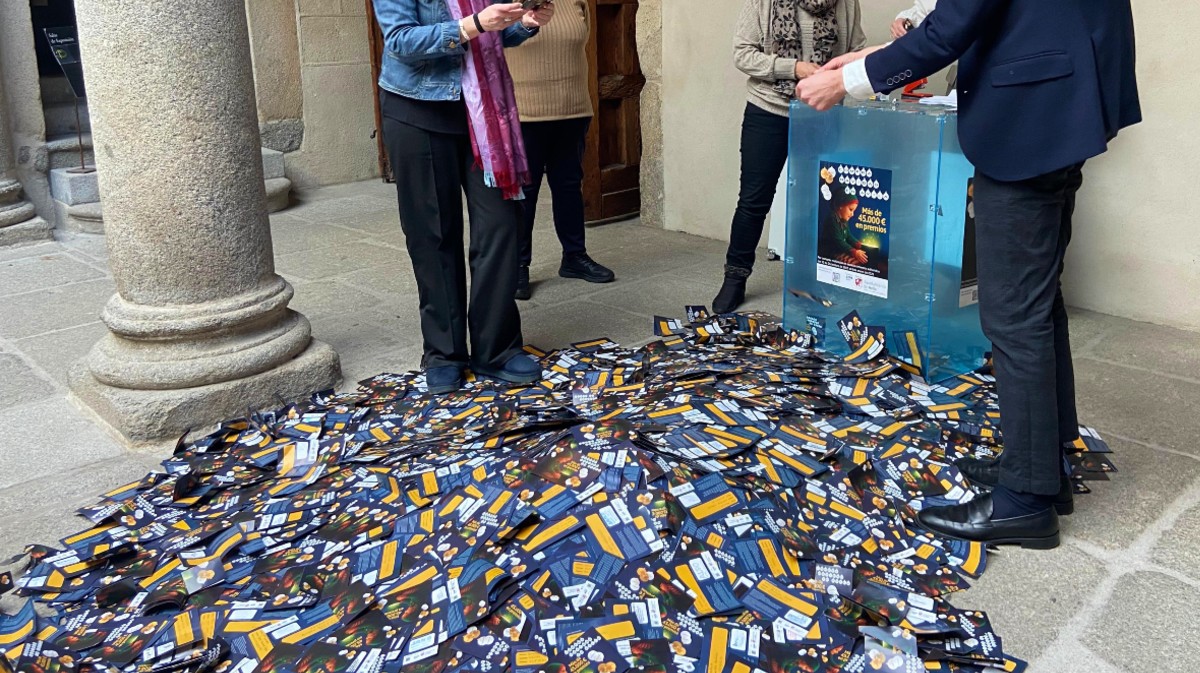 Sorteo de la campa&ntilde;a de comercio de Navidad.