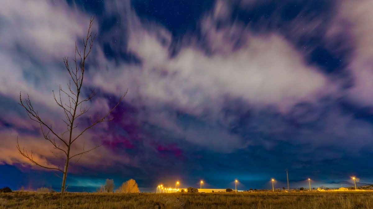 Primeras auroras boreales desde &Aacute;vila en 2026/ Susana Mart&iacute;n