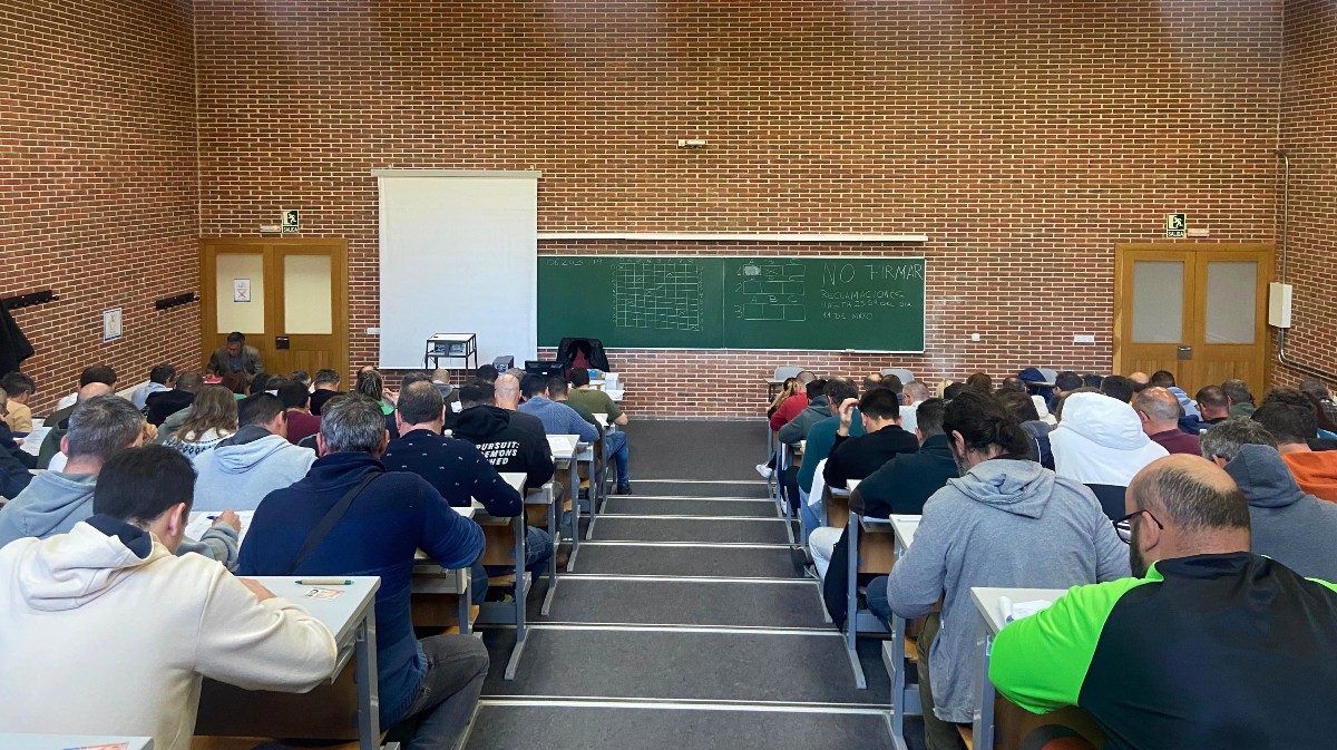 Imagen de archivo de unas oposiciones.