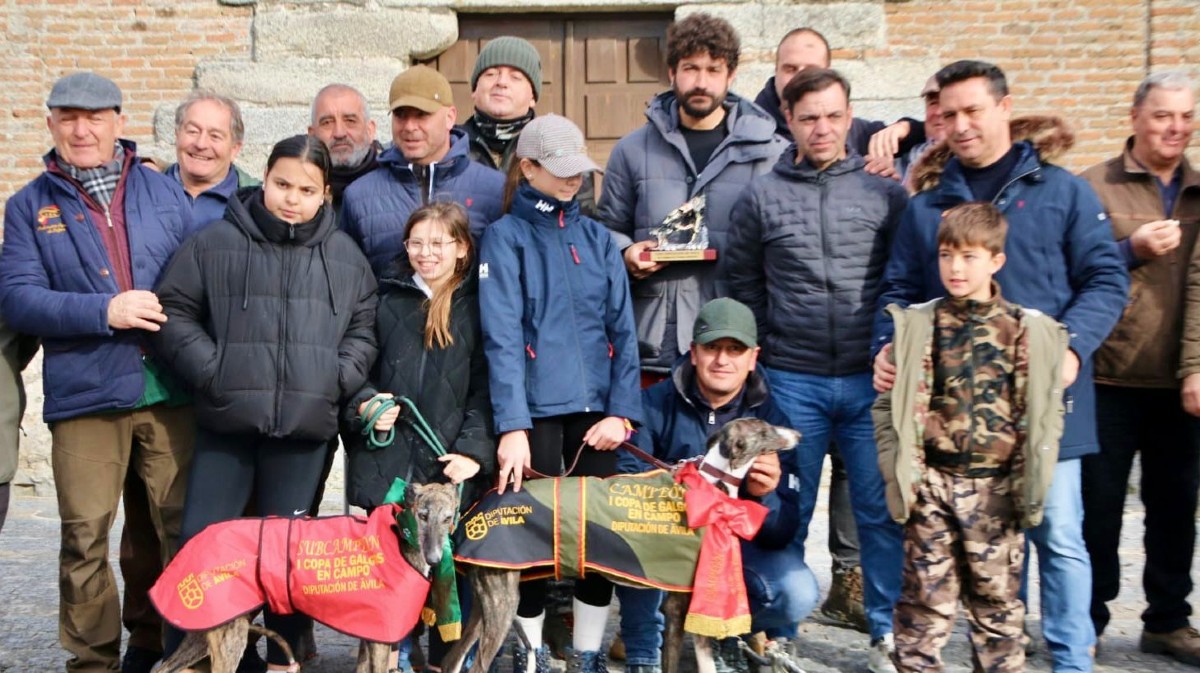 Final de la I Copa Diputaci&oacute;n de &Aacute;vila de galgos.