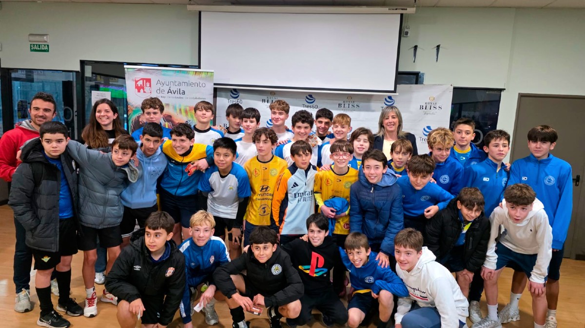 Participantes en el Torneo de F&uacute;tbol Indoor.