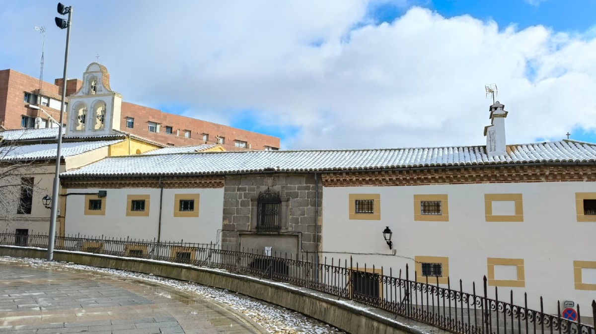 Iglesia de la Magdalena, hace una semana.