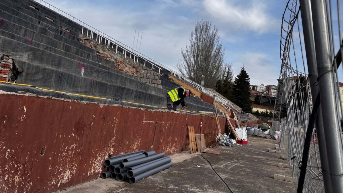 Gradas de la Ciudad Deportiva