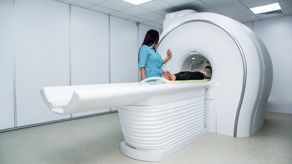 Resonancia magn&eacute;tica.