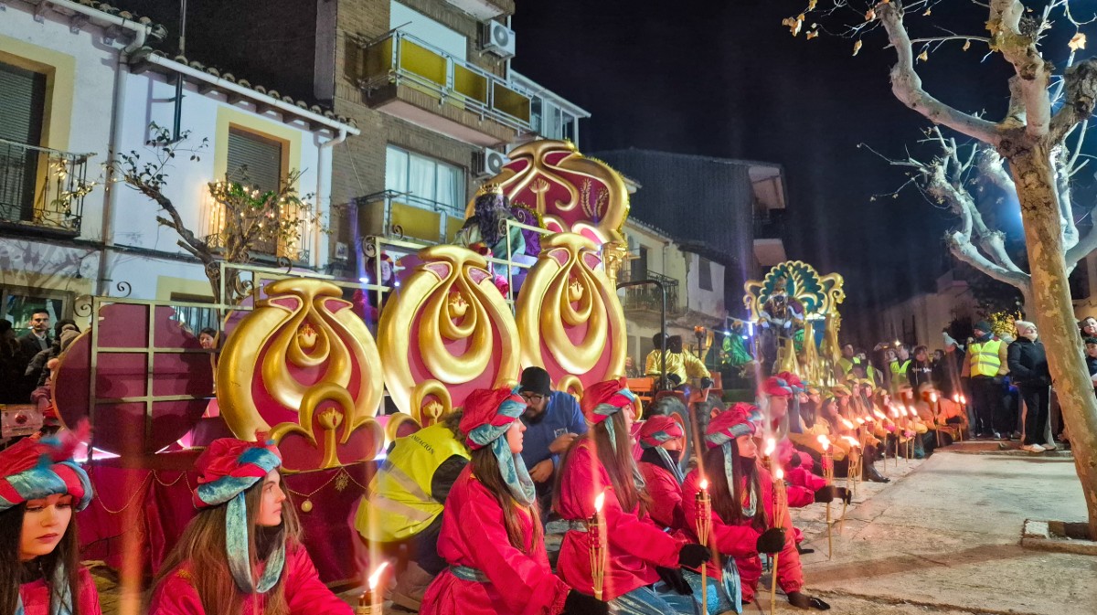 Cabalgata de Reyes en Cebreros.