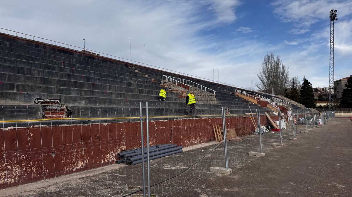 Gradas de la Ciudad Deportiva