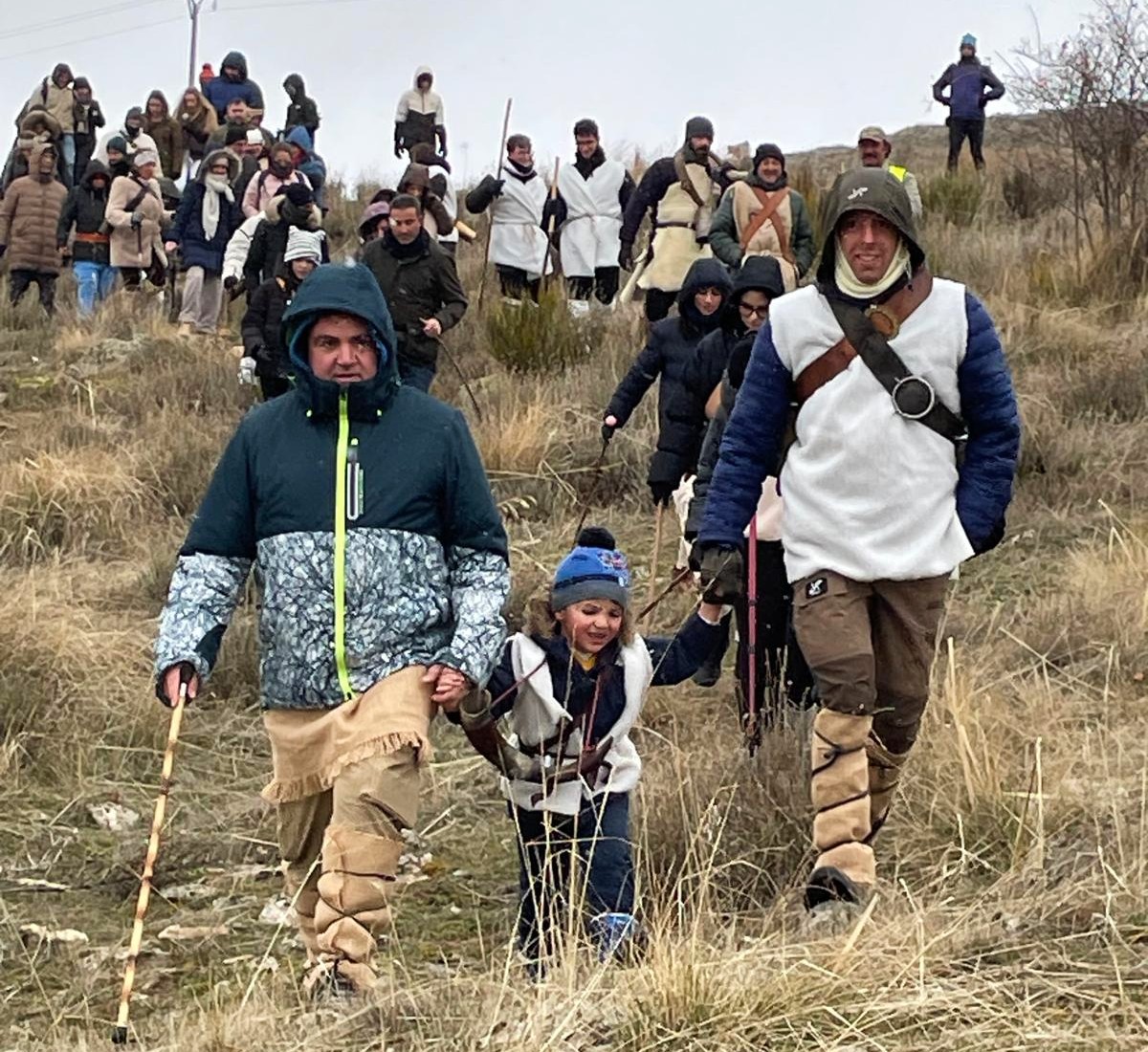 Cencerrada de San Antón en Riofrío.
