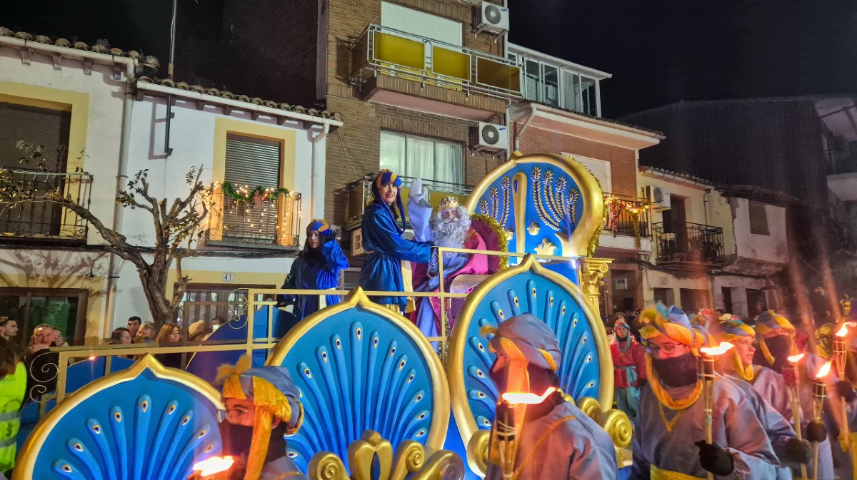 Cabalgata de Reyes en Cebreros.
