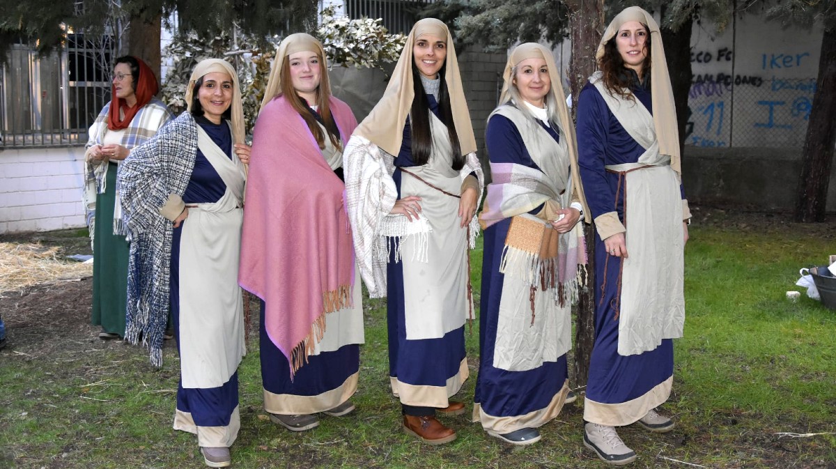 Bel&eacute;n viviente de Mu&ntilde;ico.