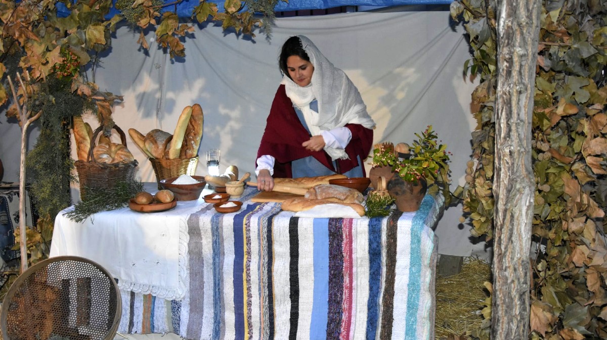 Bel&eacute;n viviente de Mu&ntilde;ico.