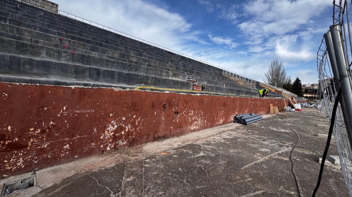 Gradas de la Ciudad Deportiva