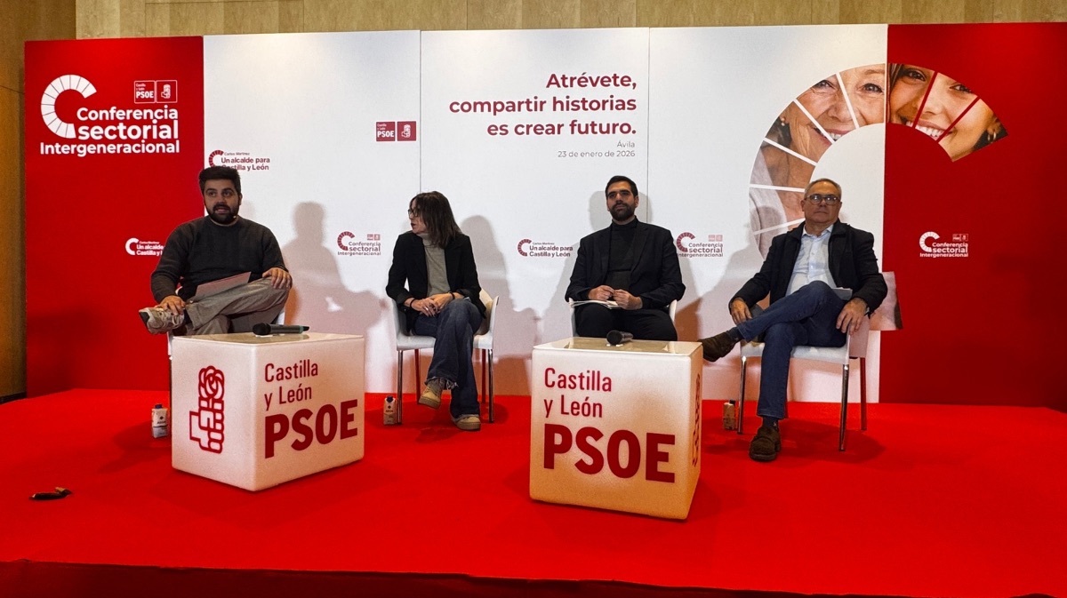 Debate en la conferencia Sectorial Intergeneracional organizada por el PSOE