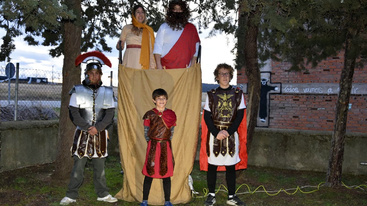 Bel&eacute;n viviente de Mu&ntilde;ico.