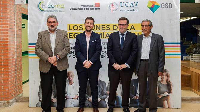 'Los Lunes de Economía Social' de la UCAV y Colegios Gredos San Diego.