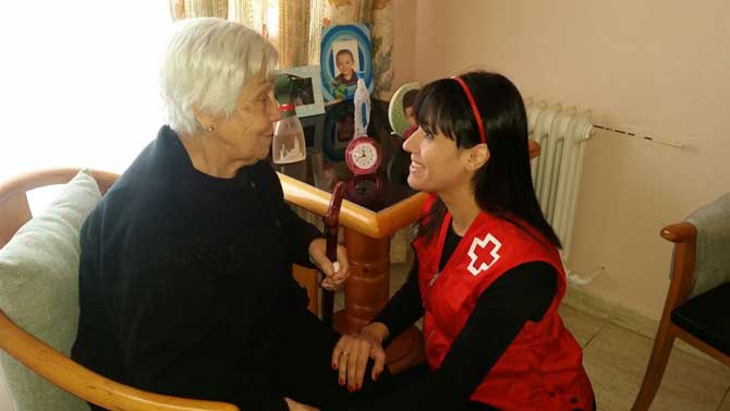 Servicio de teleasistencia de Cruz Roja,