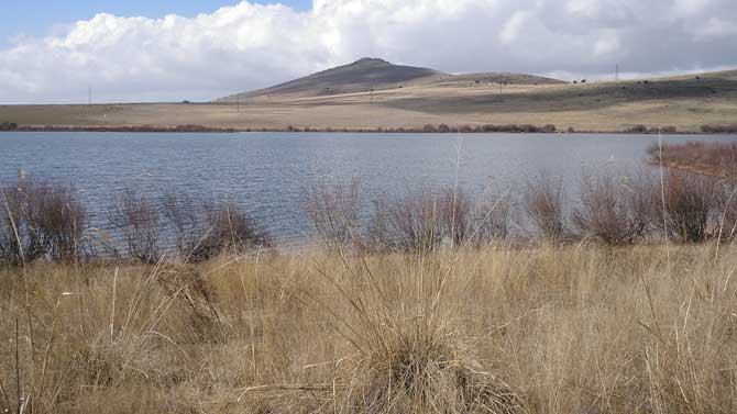 Embalse de Serones hace una semana.