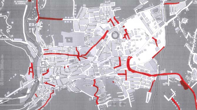 Calles arregladas en Arenas de San Pedro.