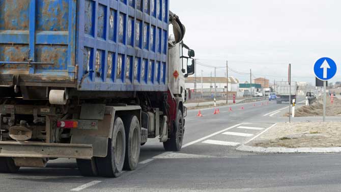 Control de tráfico.