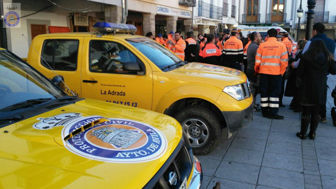 Encuentro de Protección Civil en El Barco de Ávila.