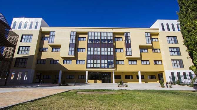 Nuevo pabellón del centro de salud mental de Arévalo.