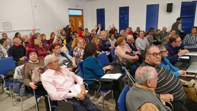 Asamblea de la Federación de Asociaciones Vecinales de Ávila.