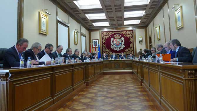 Pleno de febrero en la Diputación de Ávila.