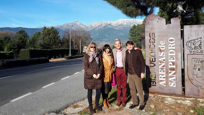 Nueva señaliación turística en Arenas de San Pedro.
