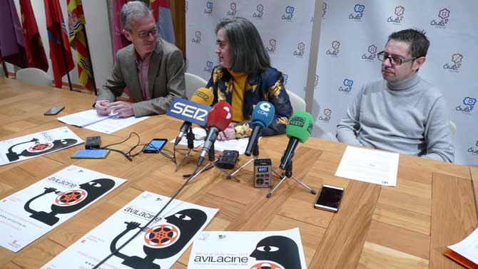 Presentación del festival de cortps Avilacine.