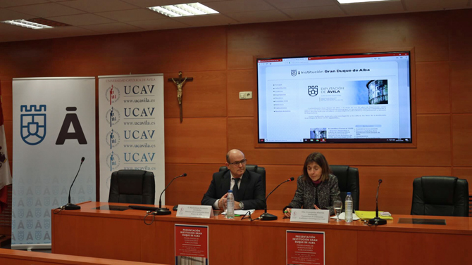 Sesión informativa de la Gran Duque de Alba en la UCAV.