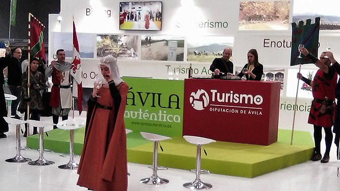 Imagen de archivo de una feria tur&iacute;stica.