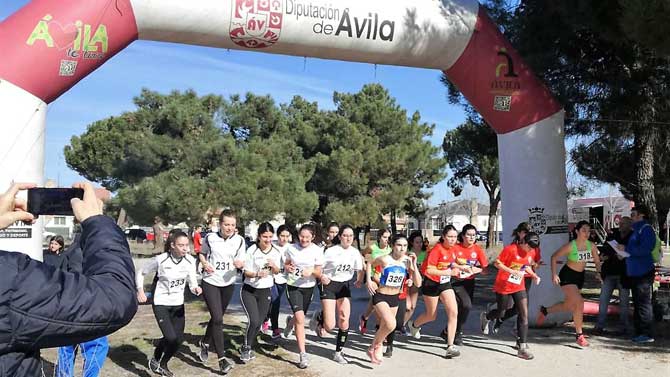 Competciión de Juegos Escolares en Arévalo.