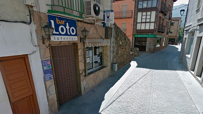 Bar Loto, en Navaluenga.