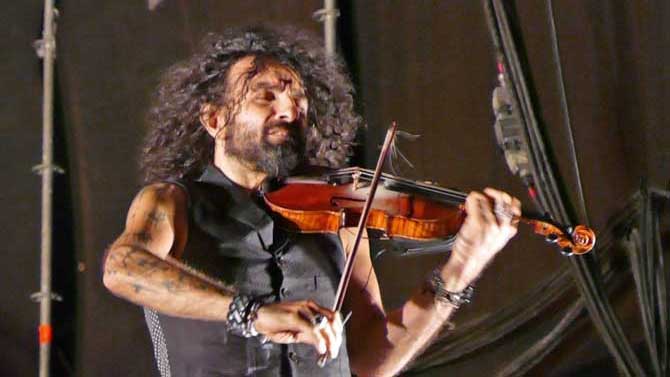 Ara Malikian en el festival 'Verano en las murallas'.