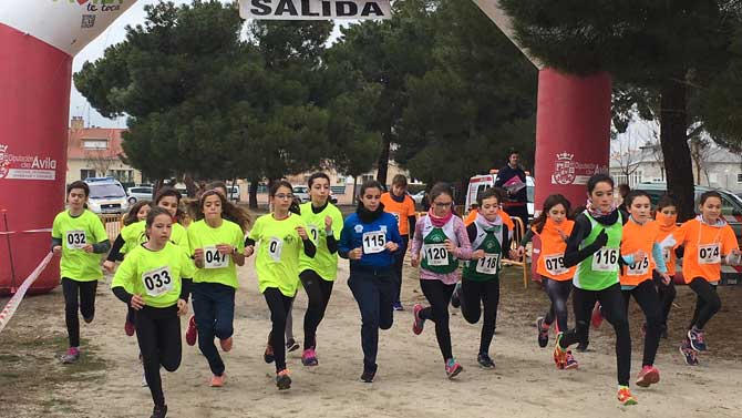 Final de campo a través en Arévalo en 2017.