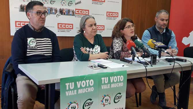 CSIF y CCOO critican la supresión del centro coordinador del transporte sanitario.