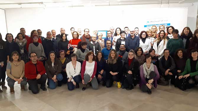 Participantes en el programa Incorpora de La Caixa de Castilla y Le&oacute;n.