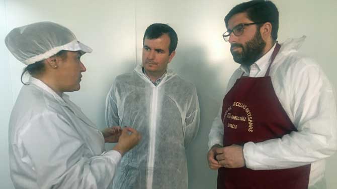 Visita del presidente de la Diputación a Morcillas de Sotillo.