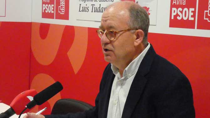 Jesús Caro, durante la rueda de prensa.
