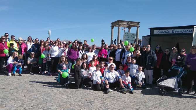 Marcha de la Asociación de Enfermedades Raras.