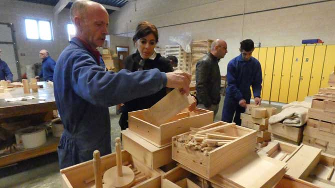 Yolanda Vázquez en La Casa Grande de Martiherrero.