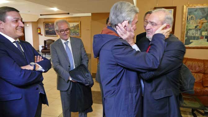 Homenaje a Agustín Díaz de Mera.