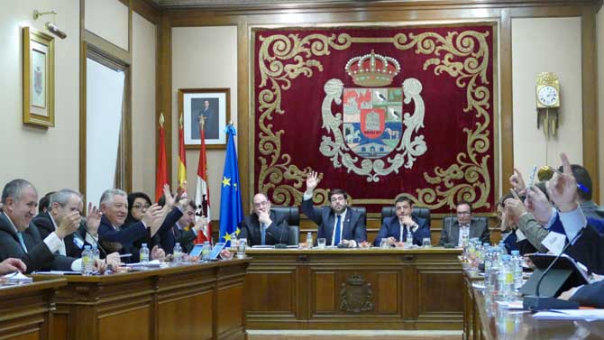 Pleno de febrero en la Diputación de Ávila.