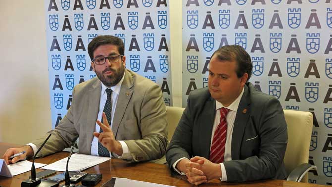 Presentación de las ayudas a actividades culturales y deportivas de la Diputación.