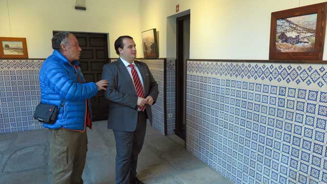 Exposición de Miguel Ángel Gamero en el Torreón de los Guzmanes.