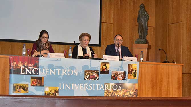 Encuentro de Universitarios de la UCAV y la Asociación EUC.