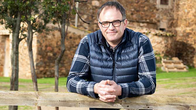 El ganadero Alberto Pascual en una imagen de la campaña de Lidl.