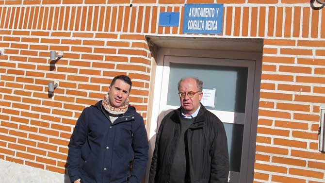 El alcalde de San Pascual y el secretario provincial del PSOE.